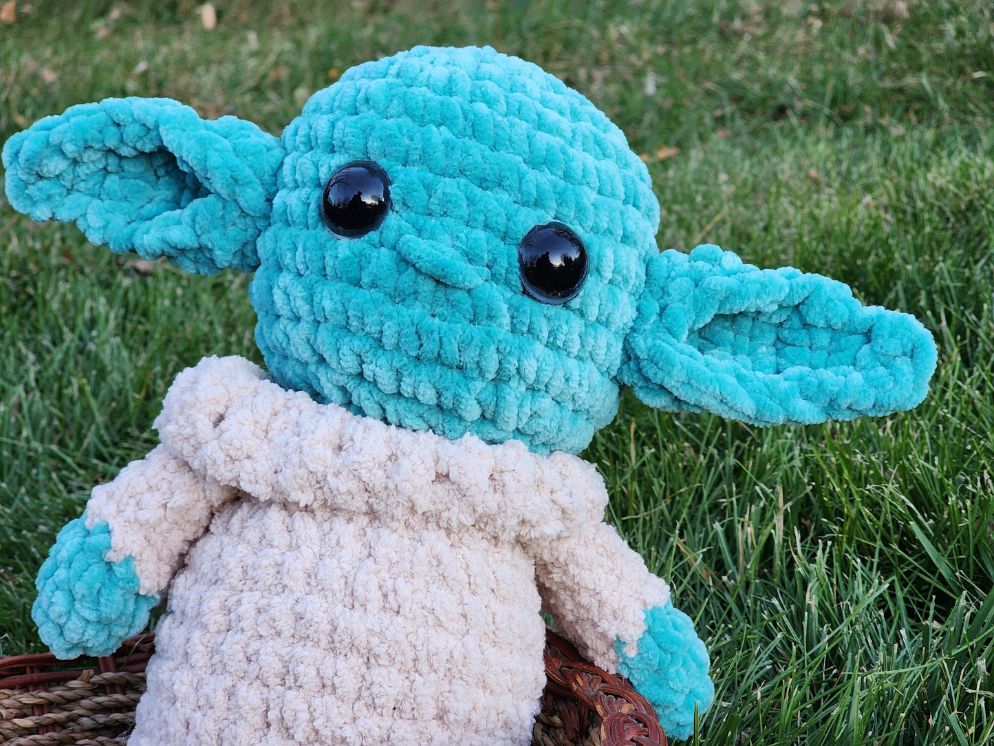 Yoda Crochet Plushie