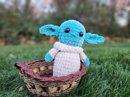 Yoda Crochet Plushie
